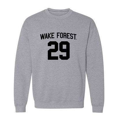 Wake Forest - NCAA Football : Jake Ryan - Generic Shersey Crewneck Sweatshirt-0