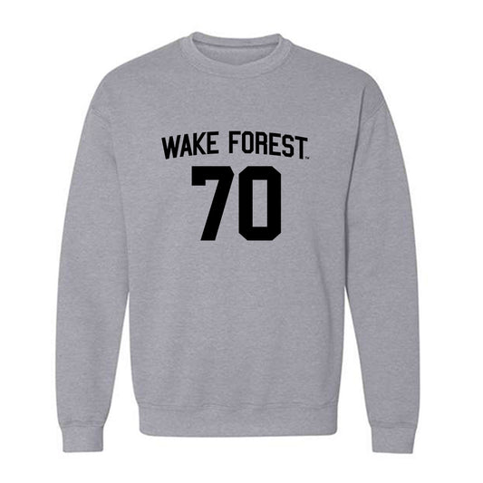 Wake Forest - NCAA Football : Will Way - Generic Shersey Crewneck Sweatshirt-0