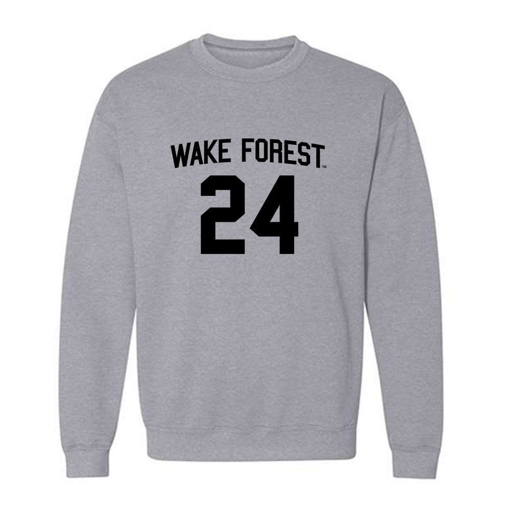 Wake Forest - NCAA Football : Micah Bright - Generic Shersey Crewneck Sweatshirt-0