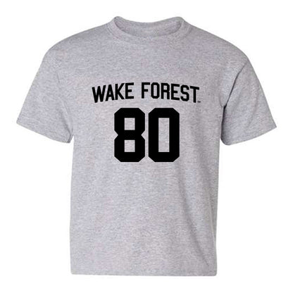 Wake Forest - NCAA Football : Braxton Winston III - Generic Shersey Youth T-Shirt-0