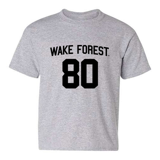 Wake Forest - NCAA Football : Braxton Winston III - Generic Shersey Youth T-Shirt-0