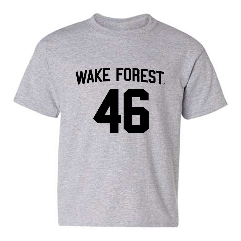 Wake Forest - NCAA Football : Deuce Dyce - Generic Shersey Youth T-Shirt-0