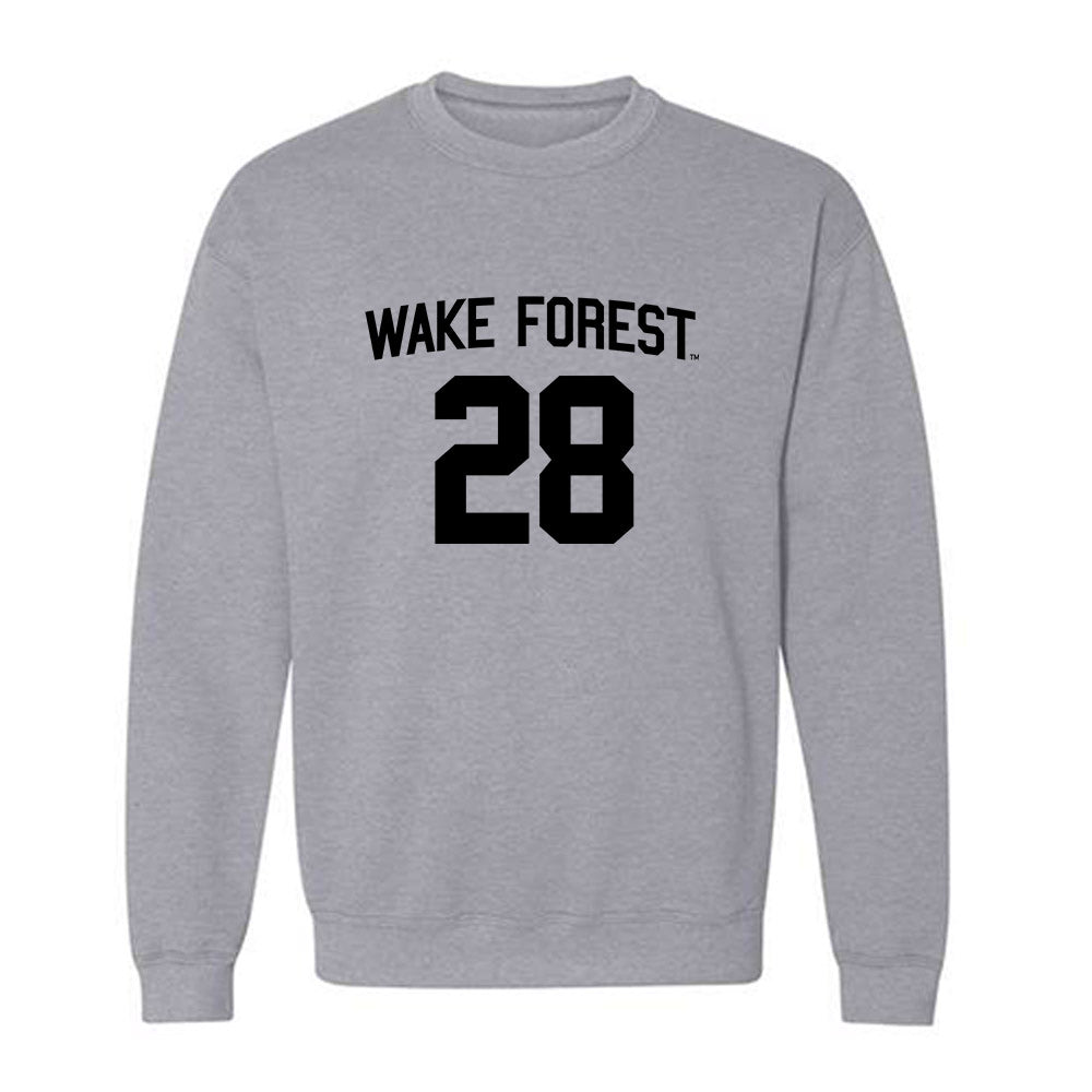 Wake Forest - NCAA Football : Aj Marks II - Generic Shersey Crewneck Sweatshirt-0