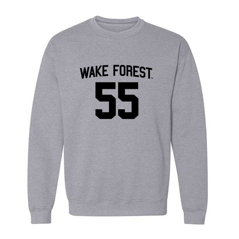 Wake Forest - NCAA Football : Tolu Olajide - Generic Shersey Crewneck Sweatshirt-0