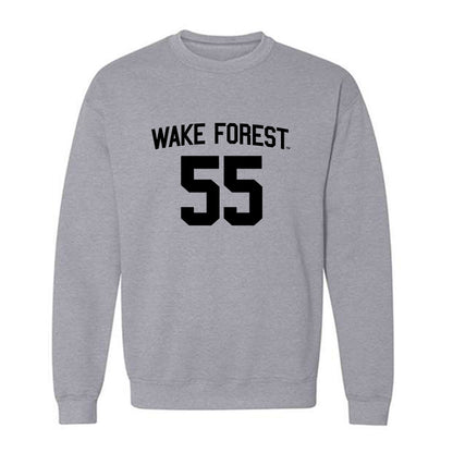 Wake Forest - NCAA Football : Tolu Olajide - Generic Shersey Crewneck Sweatshirt-0