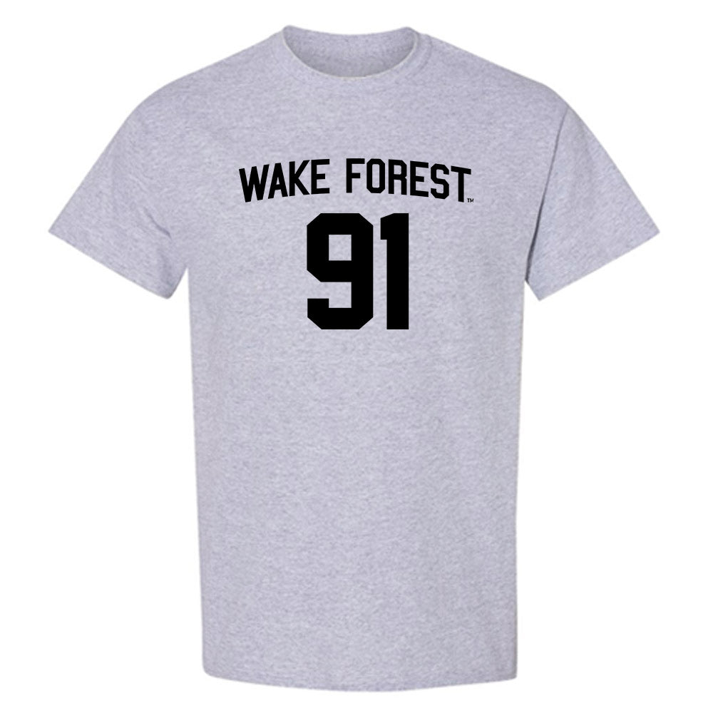 Wake Forest - NCAA Football : Lucas Smalls-Allen - Generic Shersey T-Shirt-0