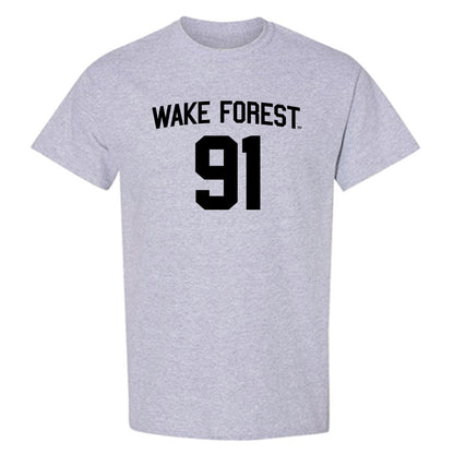 Wake Forest - NCAA Football : Lucas Smalls-Allen - Generic Shersey T-Shirt-0