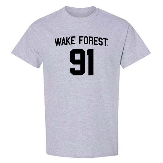 Wake Forest - NCAA Football : Lucas Smalls-Allen - Generic Shersey T-Shirt-0
