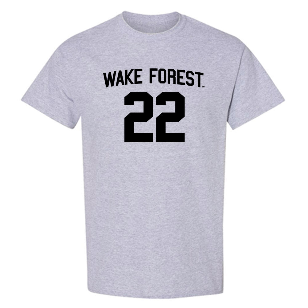 Wake Forest - NCAA Football : Deuce Lawrence - Generic Shersey T-Shirt-0
