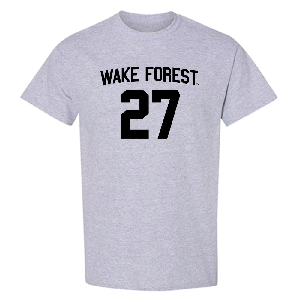 Wake Forest - NCAA Football : Ryan Henley - Generic Shersey T-Shirt-0