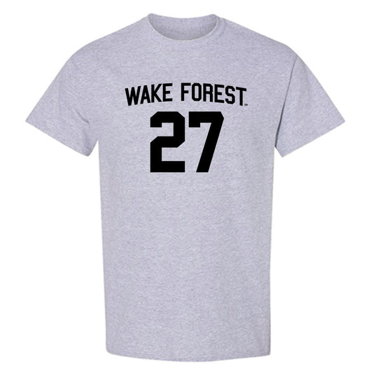 Wake Forest - NCAA Football : Ryan Henley - Generic Shersey T-Shirt-0