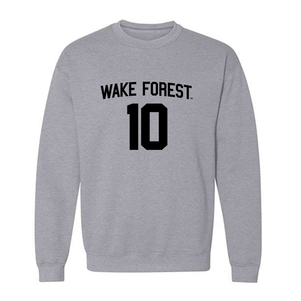 Wake Forest - NCAA Football : Jack Foley - Generic Shersey Crewneck Sweatshirt-0