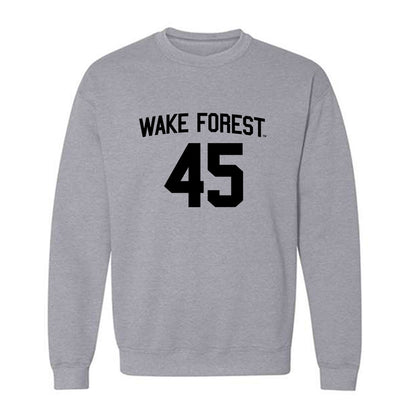 Wake Forest - NCAA Football : Ethan Hyams - Generic Shersey Crewneck Sweatshirt-0
