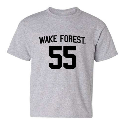 Wake Forest - NCAA Football : Tolu Olajide - Generic Shersey Youth T-Shirt-0