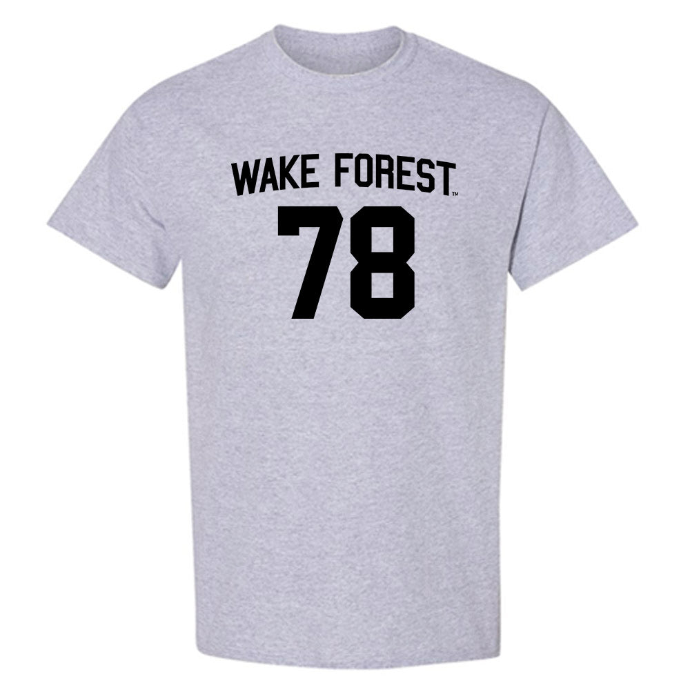 Wake Forest - NCAA Football : Jack Hines - Generic Shersey T-Shirt-0