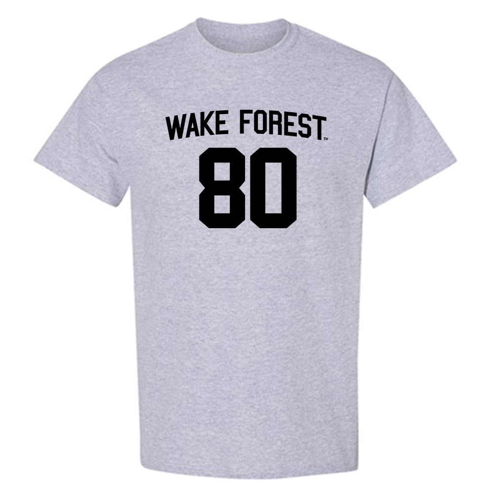 Wake Forest - NCAA Football : Braxton Winston III - Generic Shersey T-Shirt-0