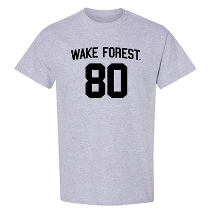 Wake Forest - NCAA Football : Braxton Winston III - Generic Shersey T-Shirt-0