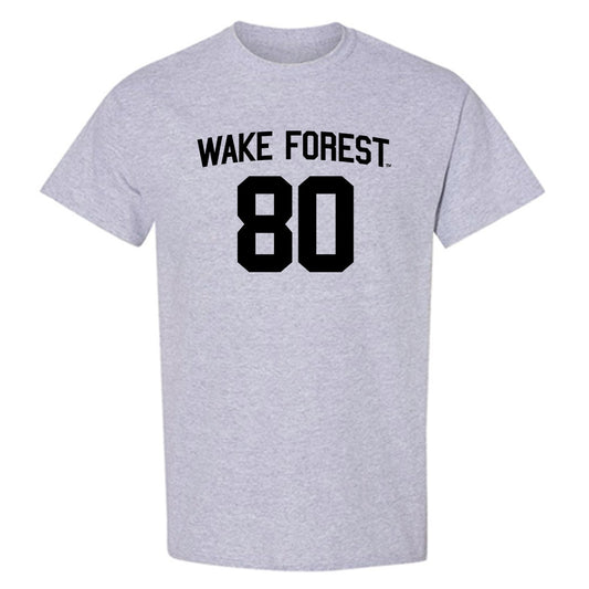 Wake Forest - NCAA Football : Braxton Winston III - Generic Shersey T-Shirt-0