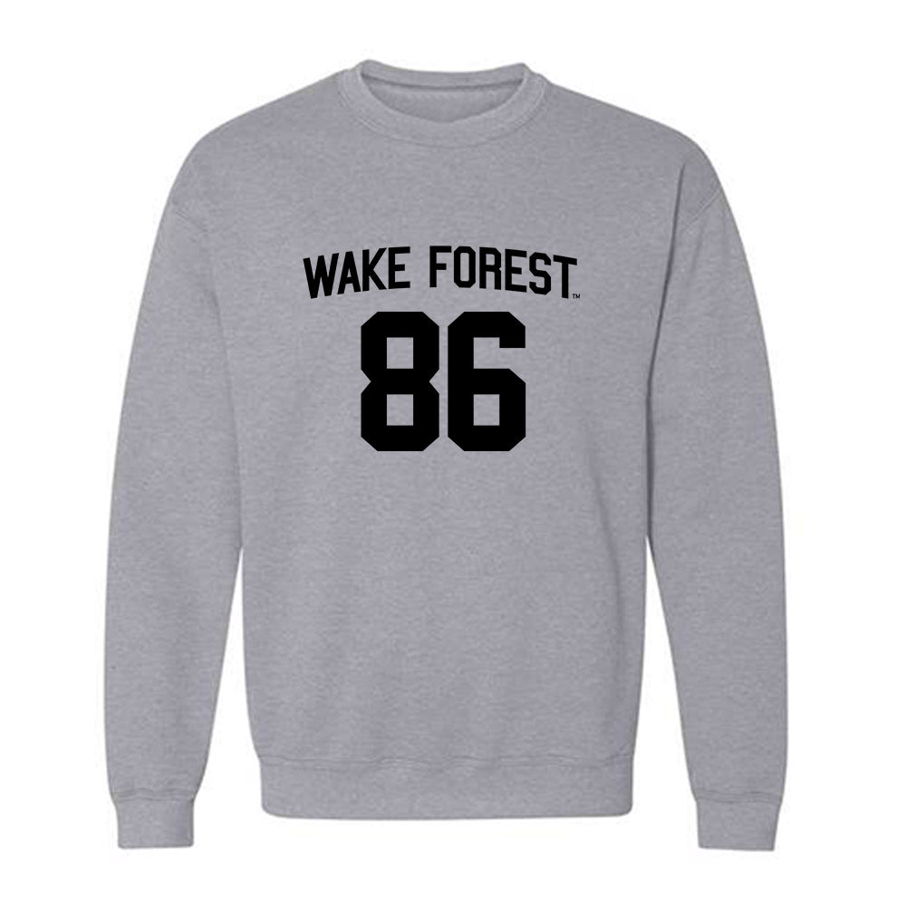 Wake Forest - NCAA Football : Maximilian Tillfeldt Retsler - Generic Shersey Crewneck Sweatshirt-0