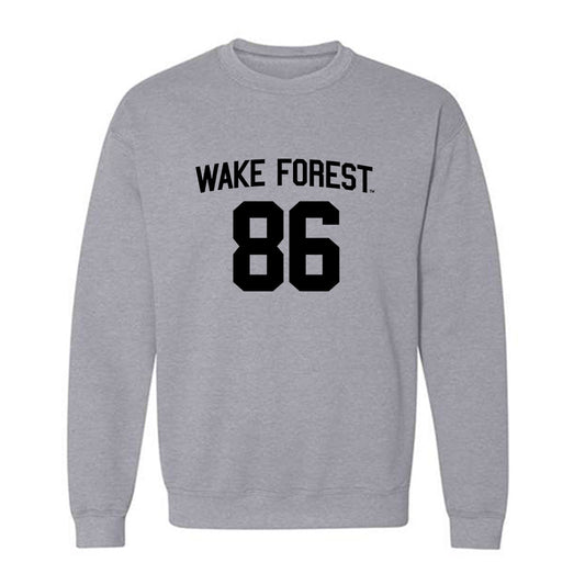 Wake Forest - NCAA Football : Maximilian Tillfeldt Retsler - Generic Shersey Crewneck Sweatshirt-0