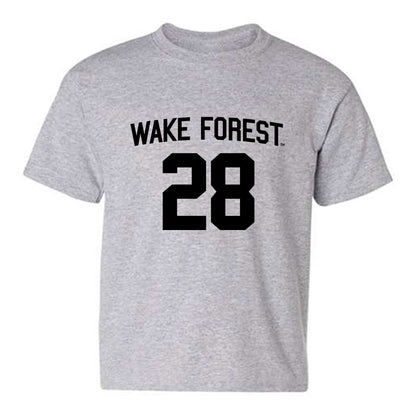 Wake Forest - NCAA Football : Aj Marks II - Generic Shersey Youth T-Shirt-0