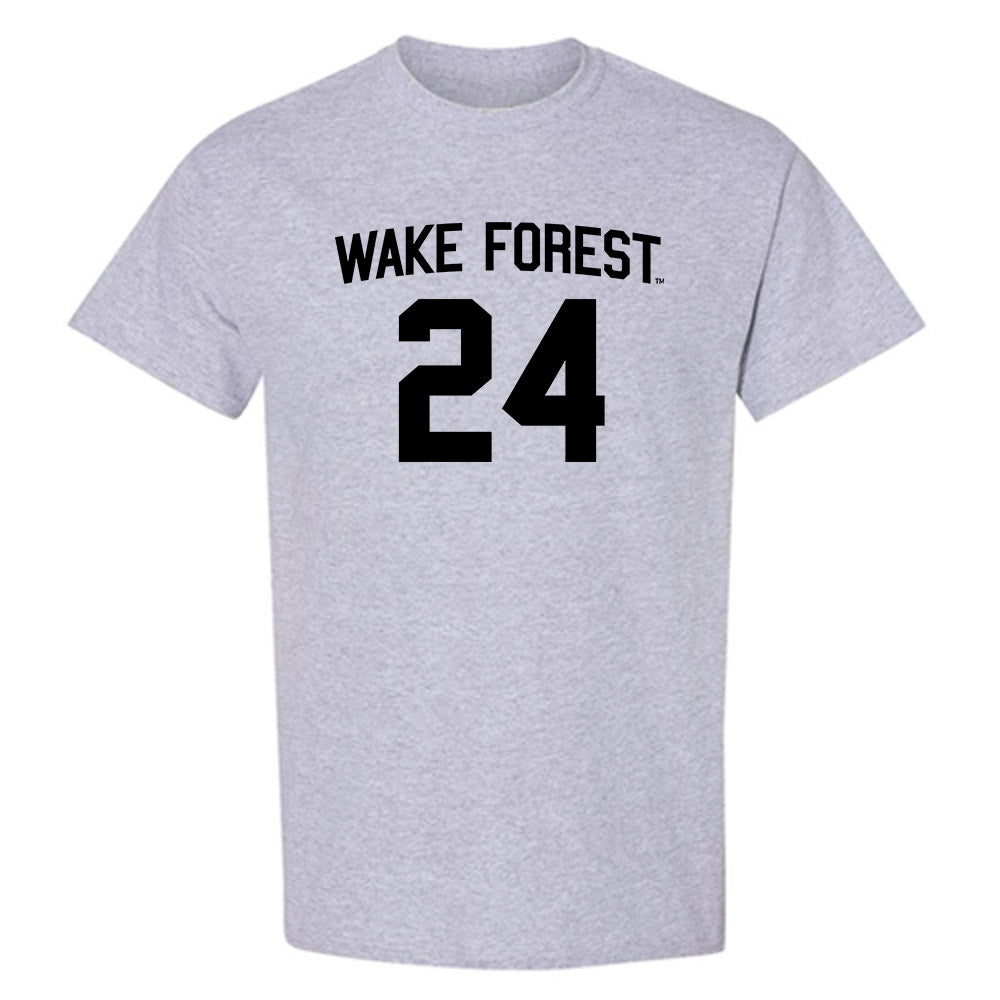 Wake Forest - NCAA Baseball : Grant Nicholson - Generic Shersey T-Shirt-0