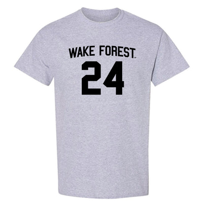 Wake Forest - NCAA Baseball : Grant Nicholson - Generic Shersey T-Shirt-0