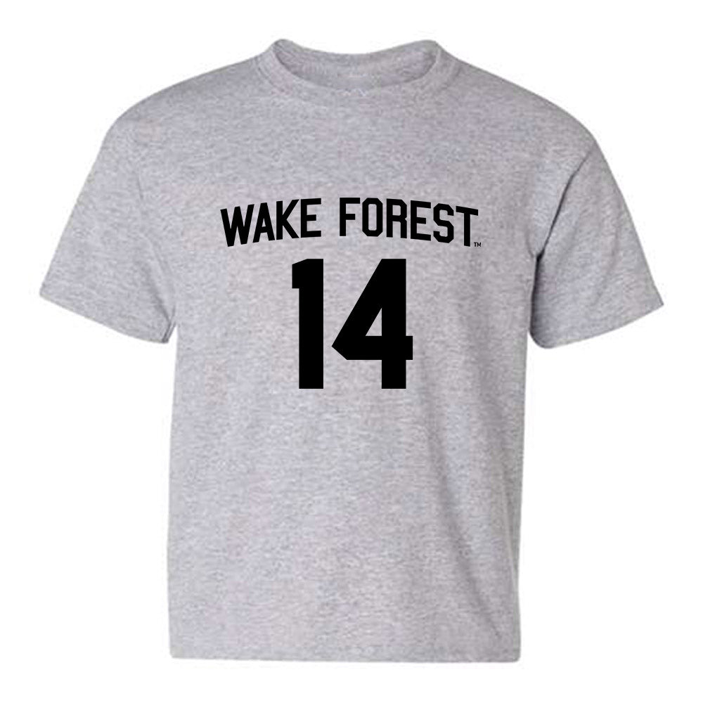 Wake Forest - NCAA Women's Volleyball : Kelis Hawkins - Generic Shersey Youth T-Shirt-0