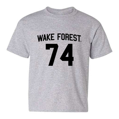 Wake Forest - NCAA Football : John Ohnegian - Generic Shersey Youth T-Shirt-0