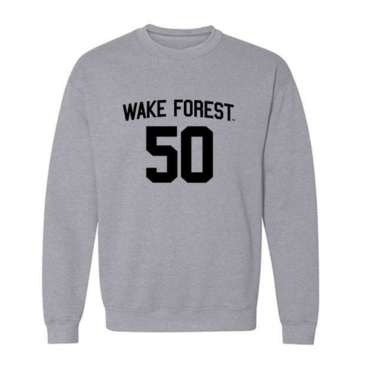 Wake Forest - NCAA Football : Ja'Marion Kennedy - Generic Shersey Crewneck Sweatshirt-0