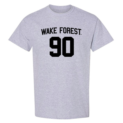 Wake Forest - NCAA Football : Sydir Mitchell jr - Generic Shersey T-Shirt-0