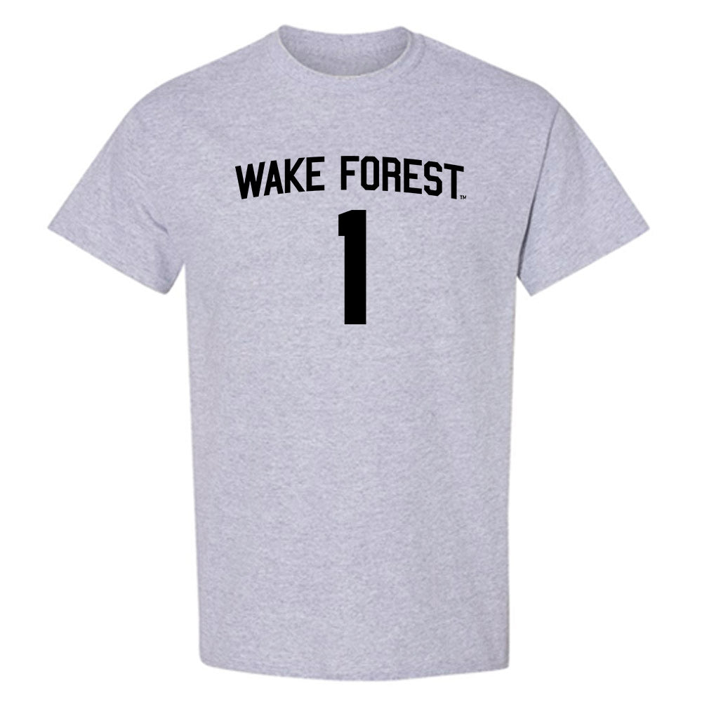 Wake Forest - NCAA Football : Kahnen Daniels - Generic Shersey T-Shirt-0