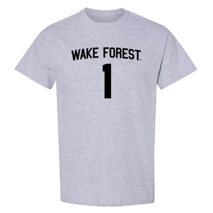 Wake Forest - NCAA Football : Kahnen Daniels - Generic Shersey T-Shirt-0
