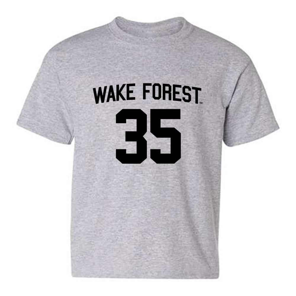 Wake Forest - NCAA Football : Koredell Bartley - Generic Shersey Youth T-Shirt-0