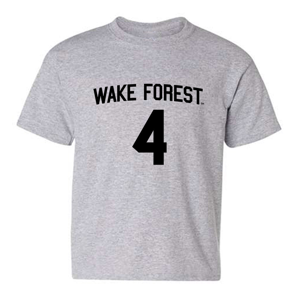 Wake Forest - NCAA Women's Volleyball : Laiya Ebo - Generic Shersey Youth T-Shirt-0