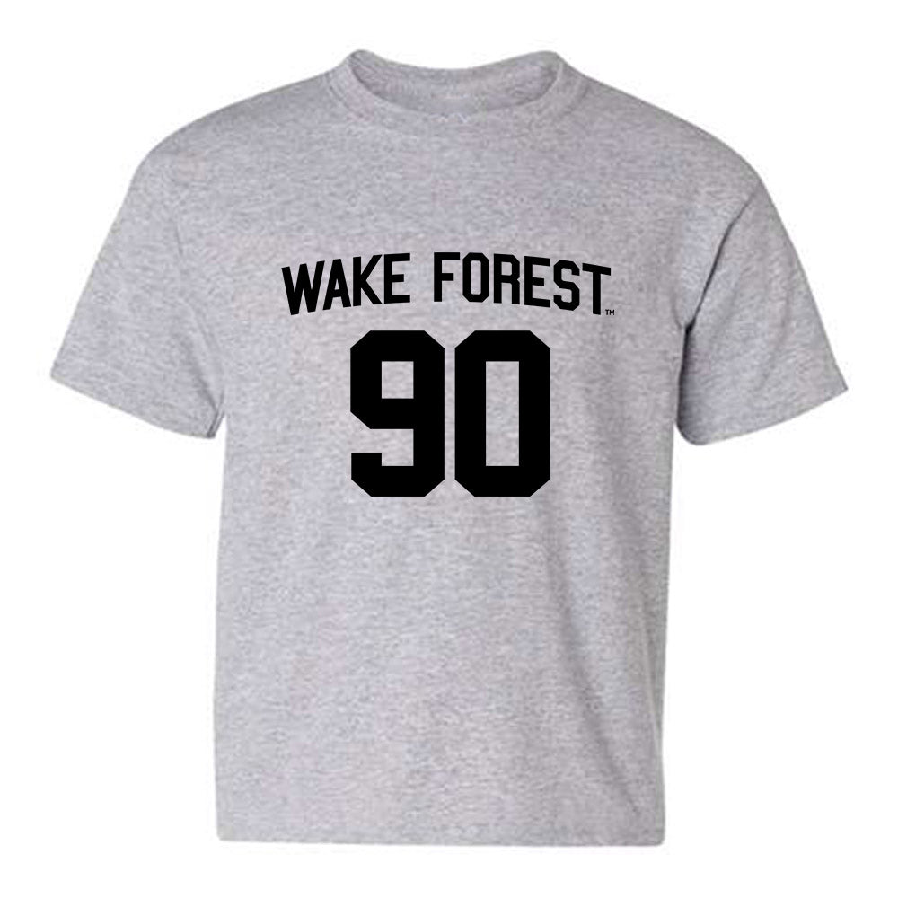 Wake Forest - NCAA Football : Sydir Mitchell jr - Generic Shersey Youth T-Shirt-0