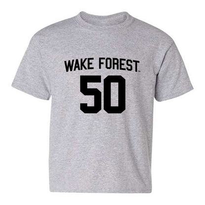 Wake Forest - NCAA Football : Jamarion Kennedy - Generic Shersey Youth T-Shirt-0