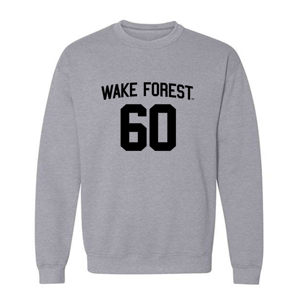 Wake Forest - NCAA Football : Will Saba - Generic Shersey Crewneck Sweatshirt-0
