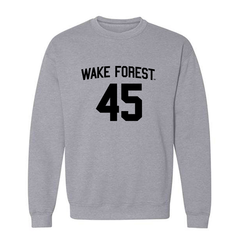 Wake Forest - NCAA Football : Ethan Hyams - Generic Shersey Crewneck Sweatshirt-0