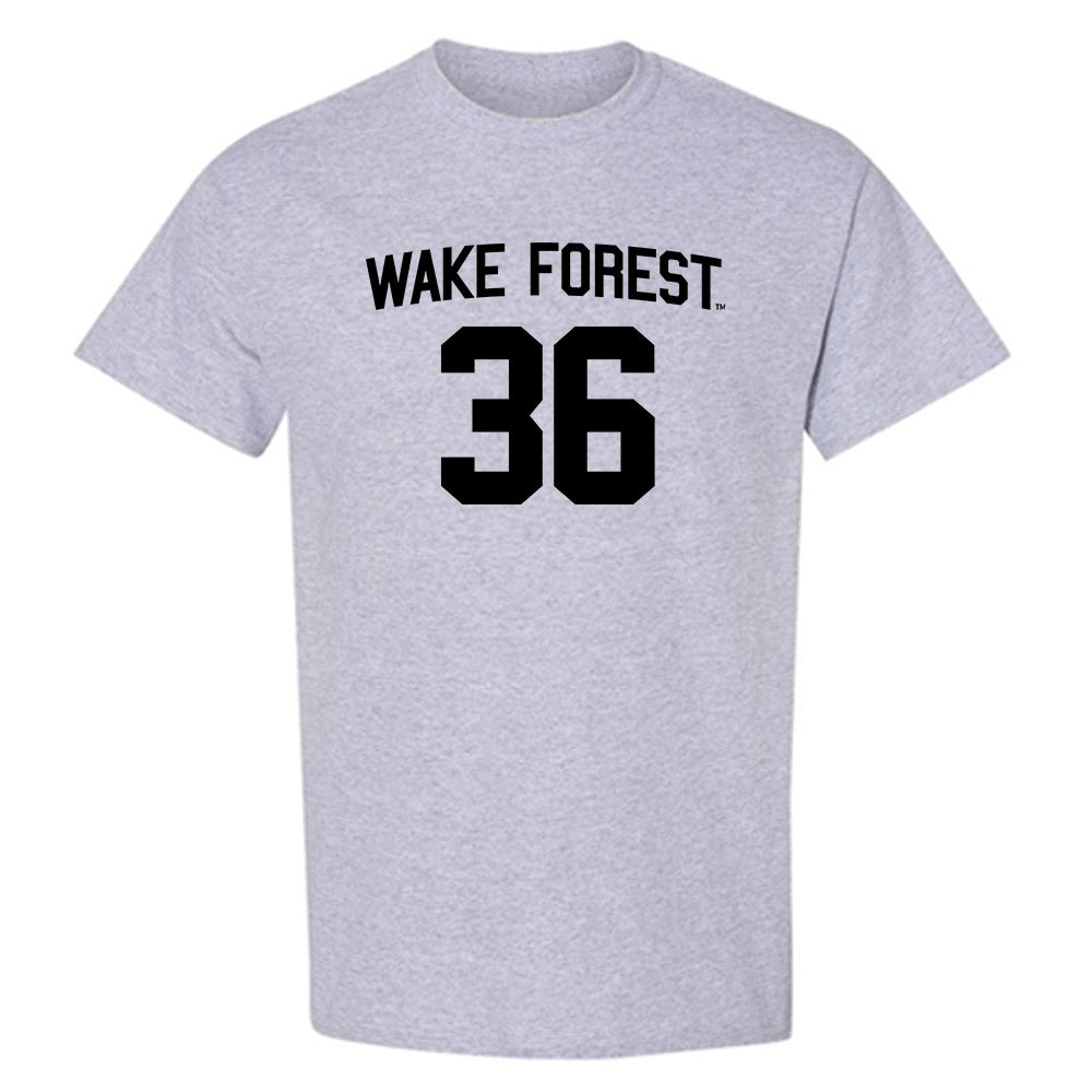 Wake Forest - NCAA Football : Seth Carethers - Generic Shersey T-Shirt-0