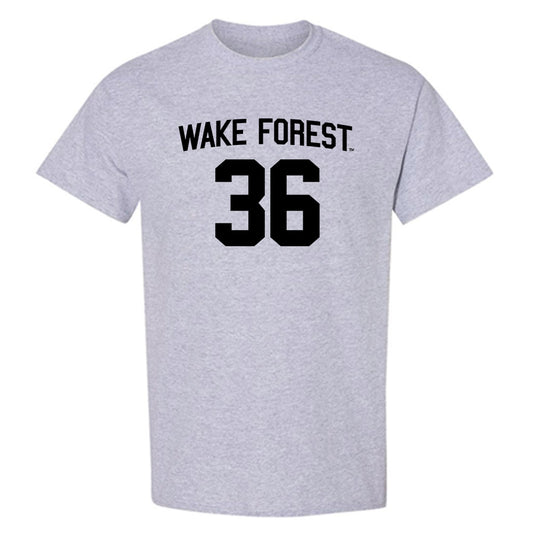 Wake Forest - NCAA Football : Seth Carethers - Generic Shersey T-Shirt-0