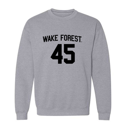 Wake Forest - NCAA Football : Ethan Hyams - Generic Shersey Crewneck Sweatshirt-0