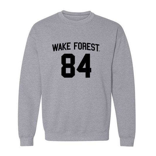 Wake Forest - NCAA Football : Dominick Barry - Generic Shersey Crewneck Sweatshirt-0