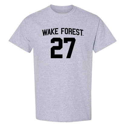 Wake Forest - NCAA Football : Ryan Henley - Generic Shersey T-Shirt-0