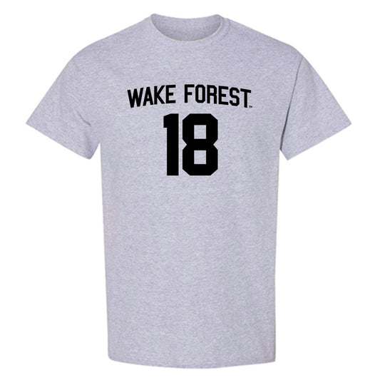 Wake Forest - NCAA Football : DJ Johnson - Generic Shersey T-Shirt-0