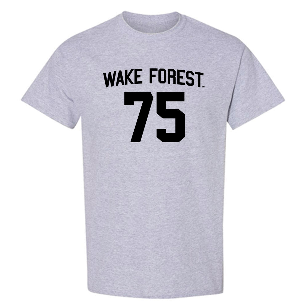 Wake Forest - NCAA Football : Derrell Johnson - Generic Shersey T-Shirt-0