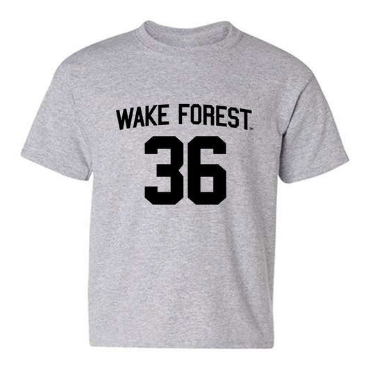 Wake Forest - NCAA Football : Seth Carethers - Generic Shersey Youth T-Shirt-0