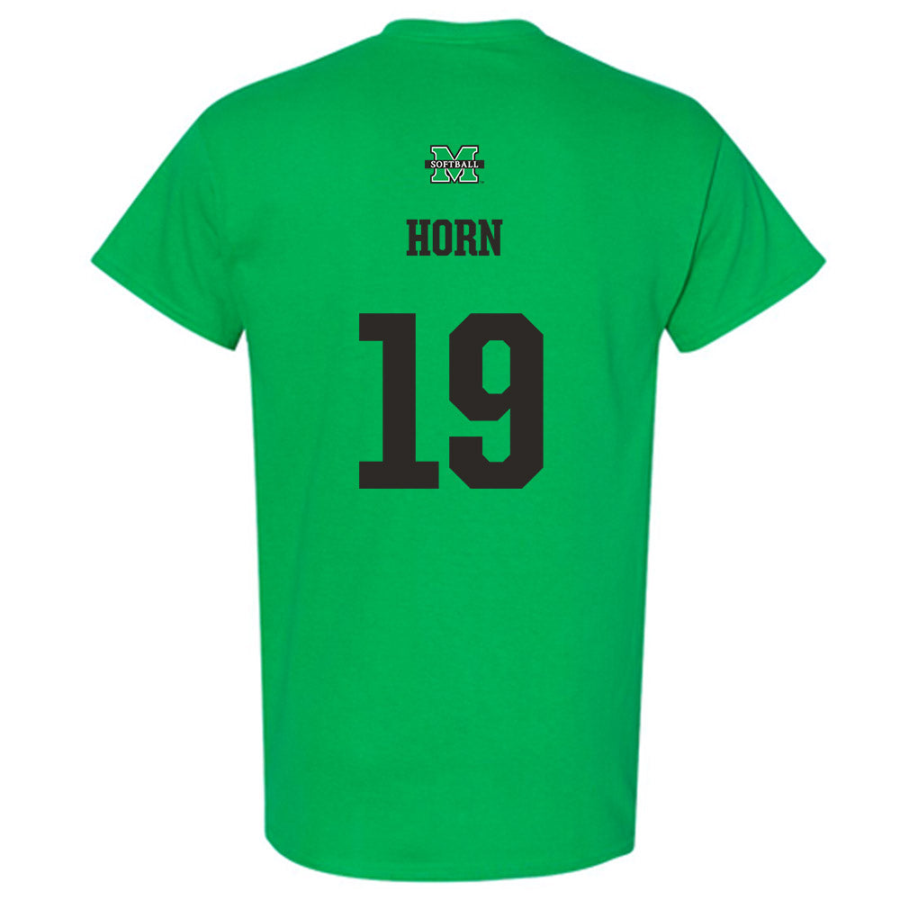 Marshall - NCAA Softball : Summer Horn - Generic Shersey T-Shirt-1