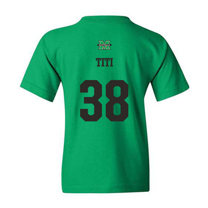 Marshall - NCAA Softball : Tia Titi - Generic Shersey Youth T-Shirt-1