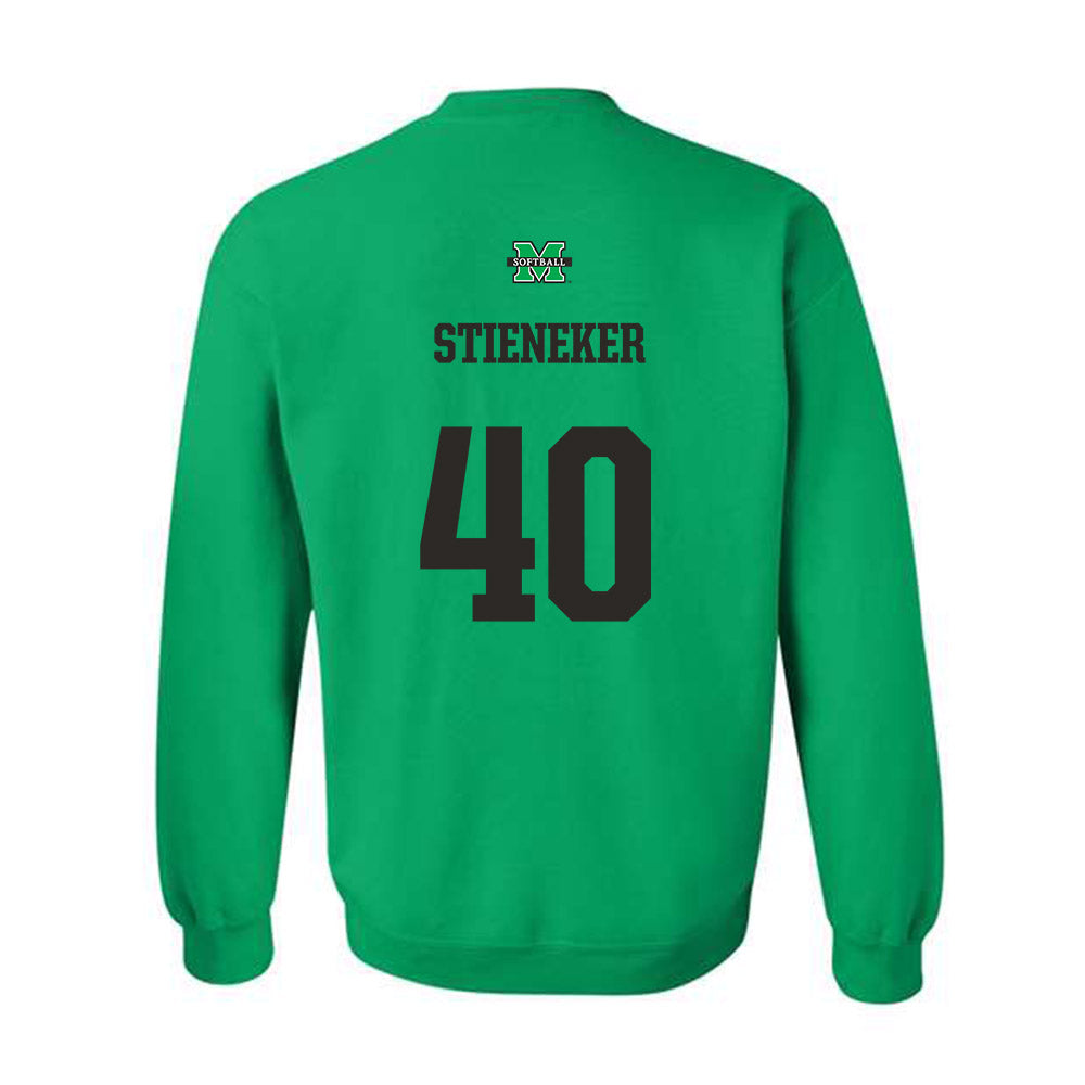 Marshall - NCAA Softball : Addison Stieneker - Generic Shersey Crewneck Sweatshirt-1